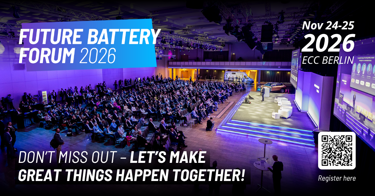CORENATE - Event - Future Bttery Forum 2026